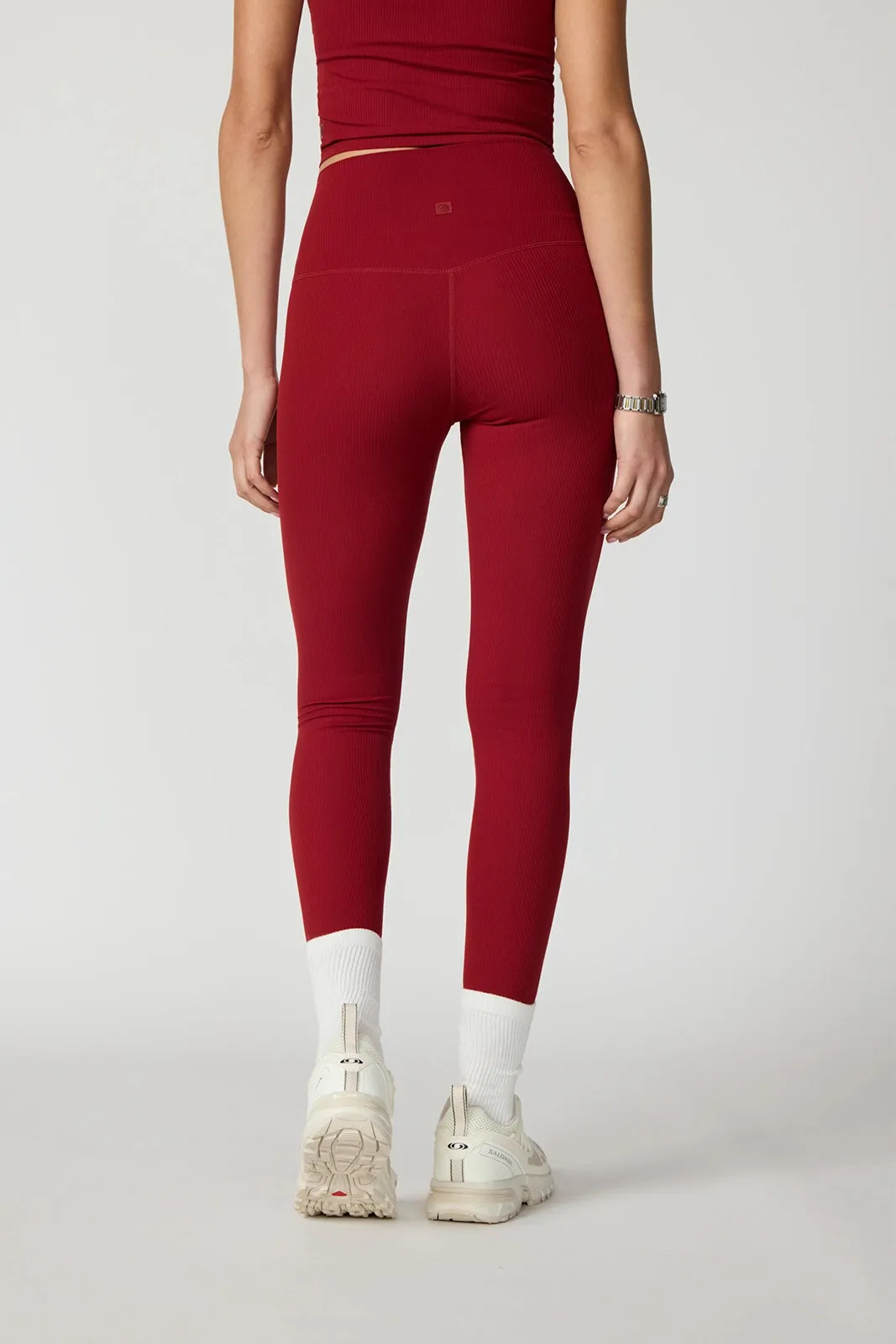 Ribbed Legging - Merlot sold by MPG product image thumbnail 5