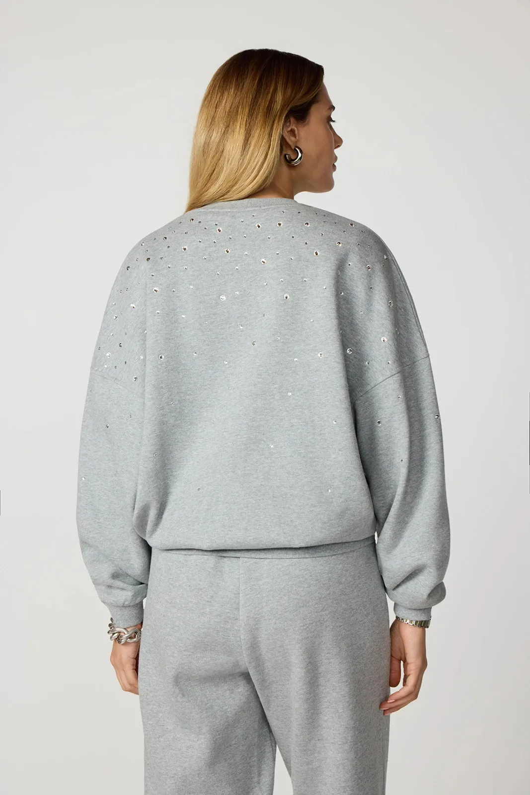 Luxefleece Boyfriend Sweatshirt - Diamond Decadence sold by MPG product image thumbnail 3