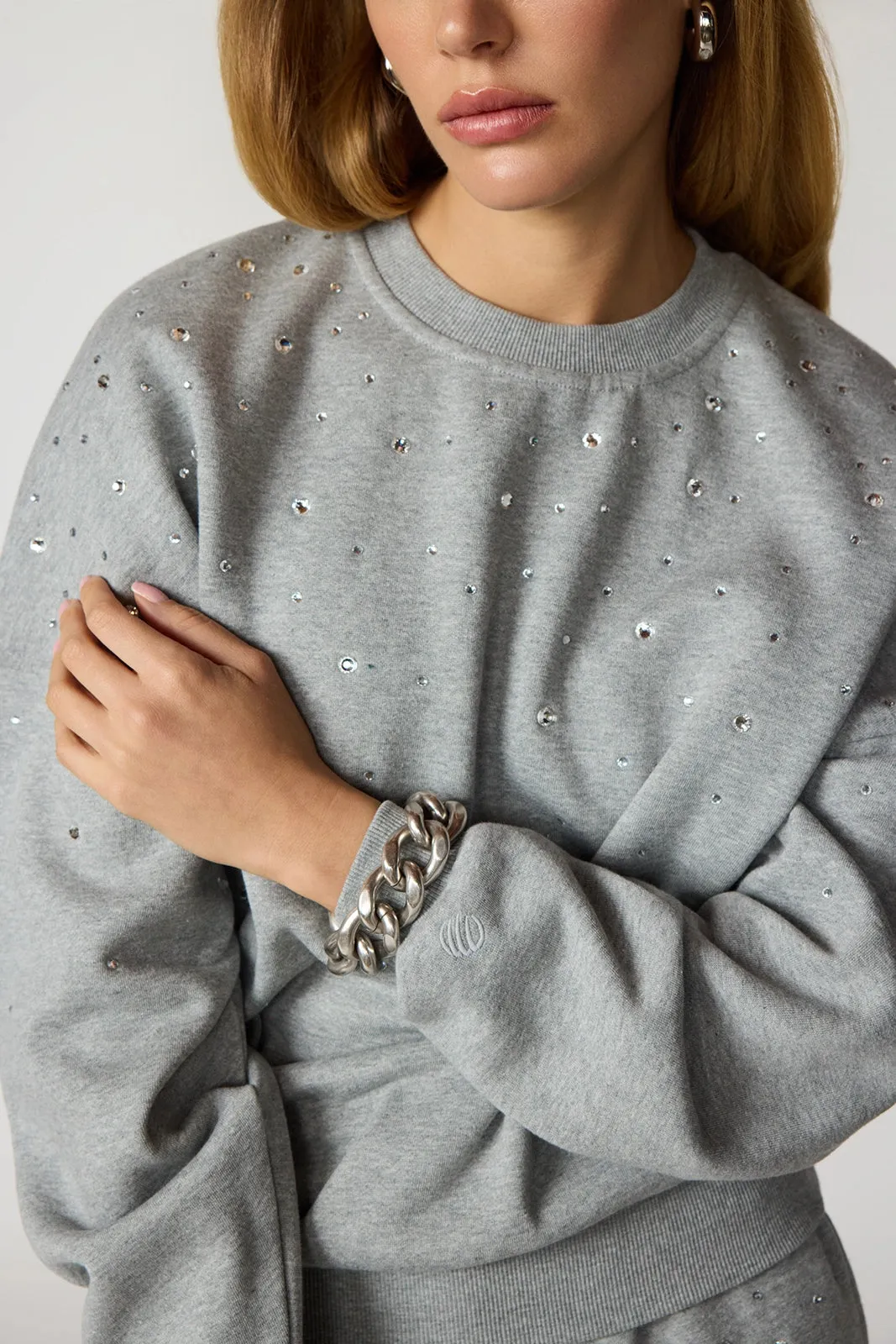 Luxefleece Boyfriend Sweatshirt - Diamond Decadence sold by MPG product image thumbnail 2