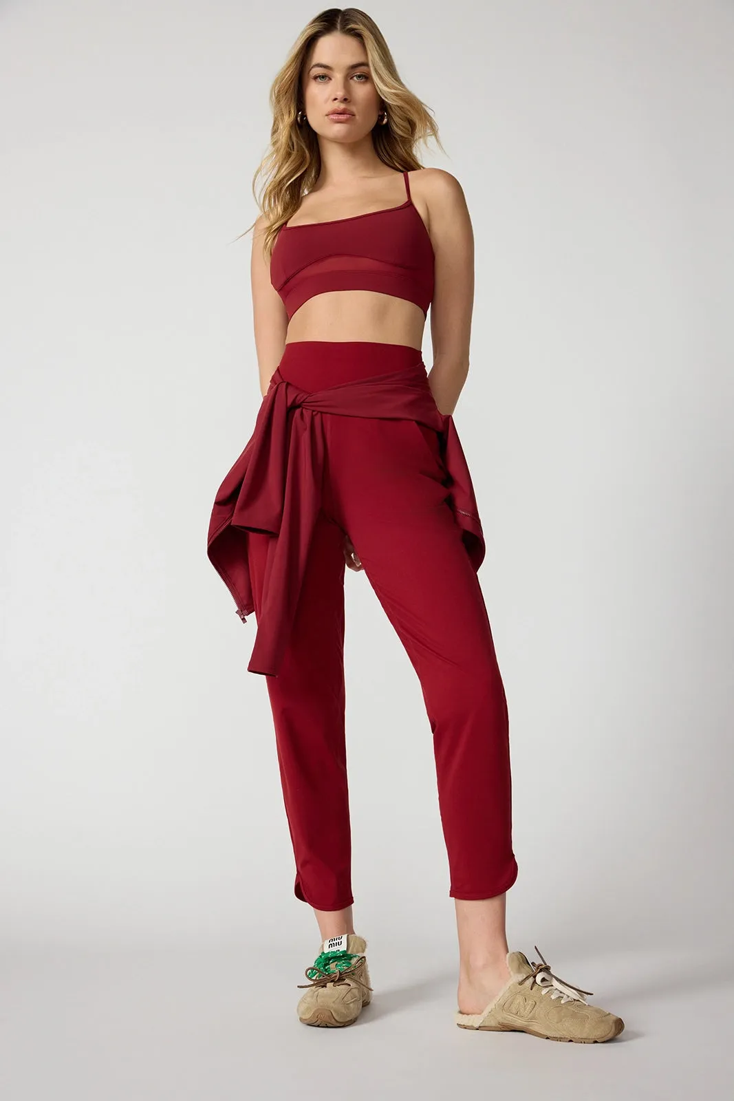 Sculpt Cross Back Bra - Merlot sold by MPG product image thumbnail 2