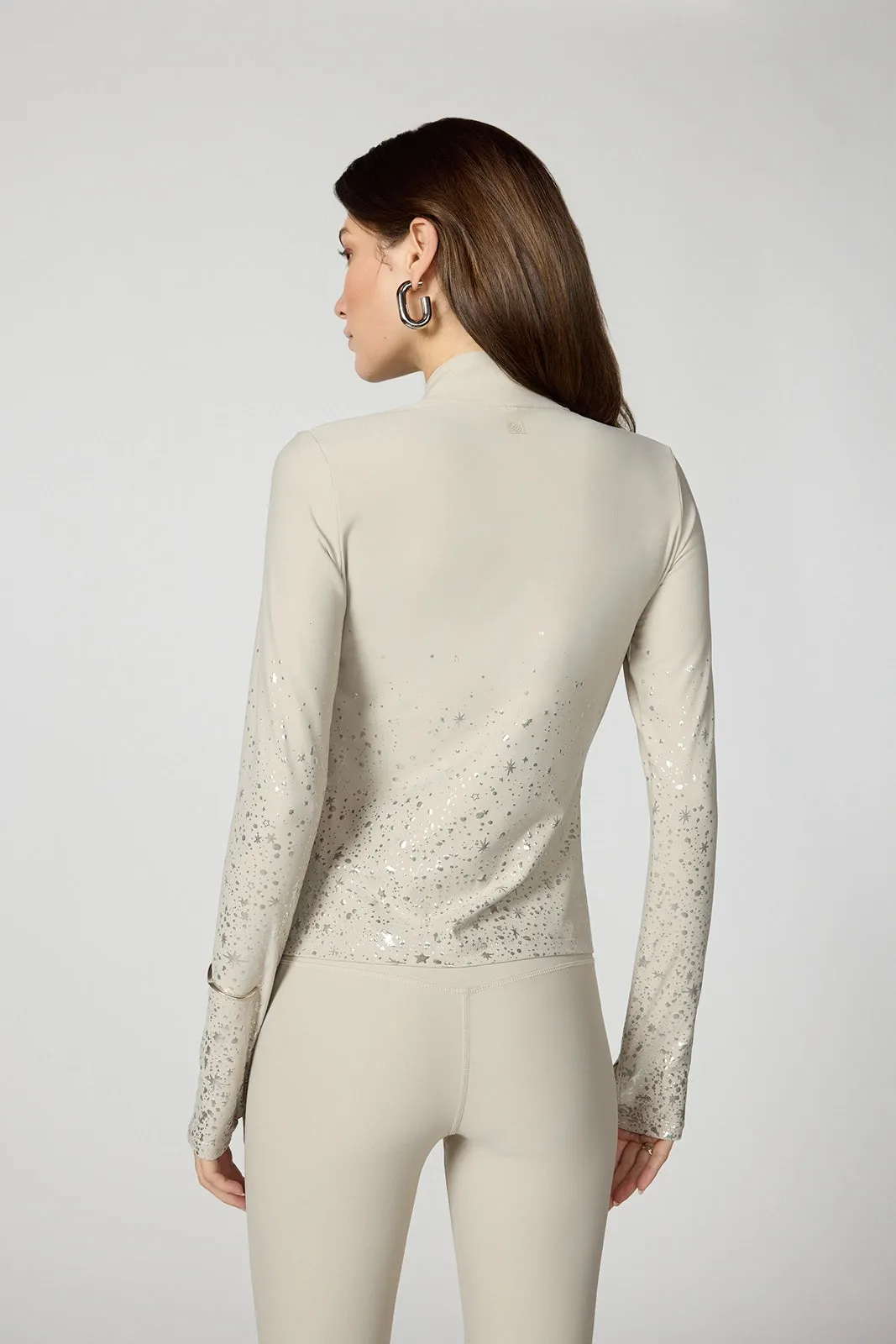 Star Foil Print Quarter Zip - Island Fossil sold by MPG product image thumbnail 3