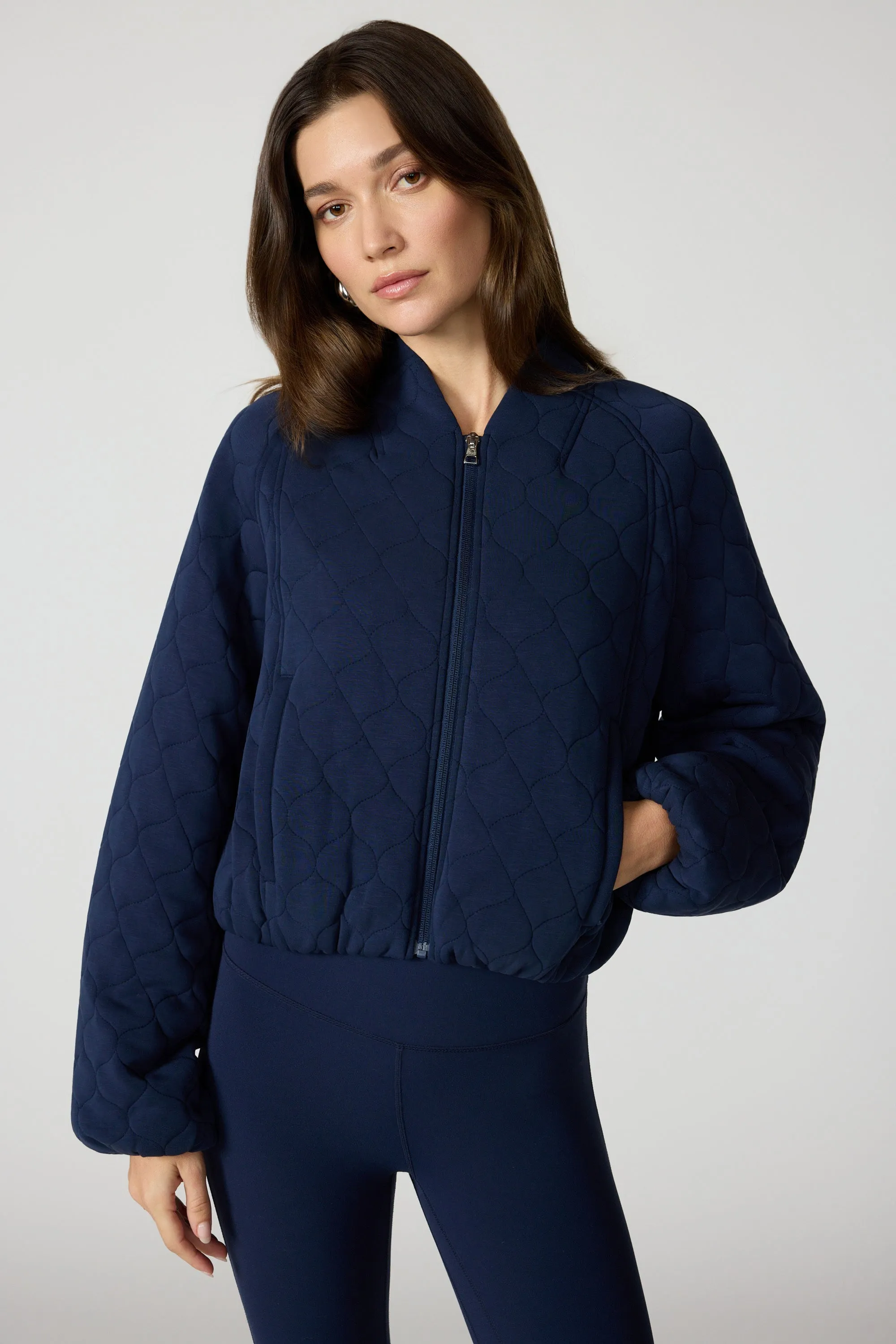 Dreamweave™ Quilted Jacket - Navy Blazer sold by MPG product image thumbnail 5
