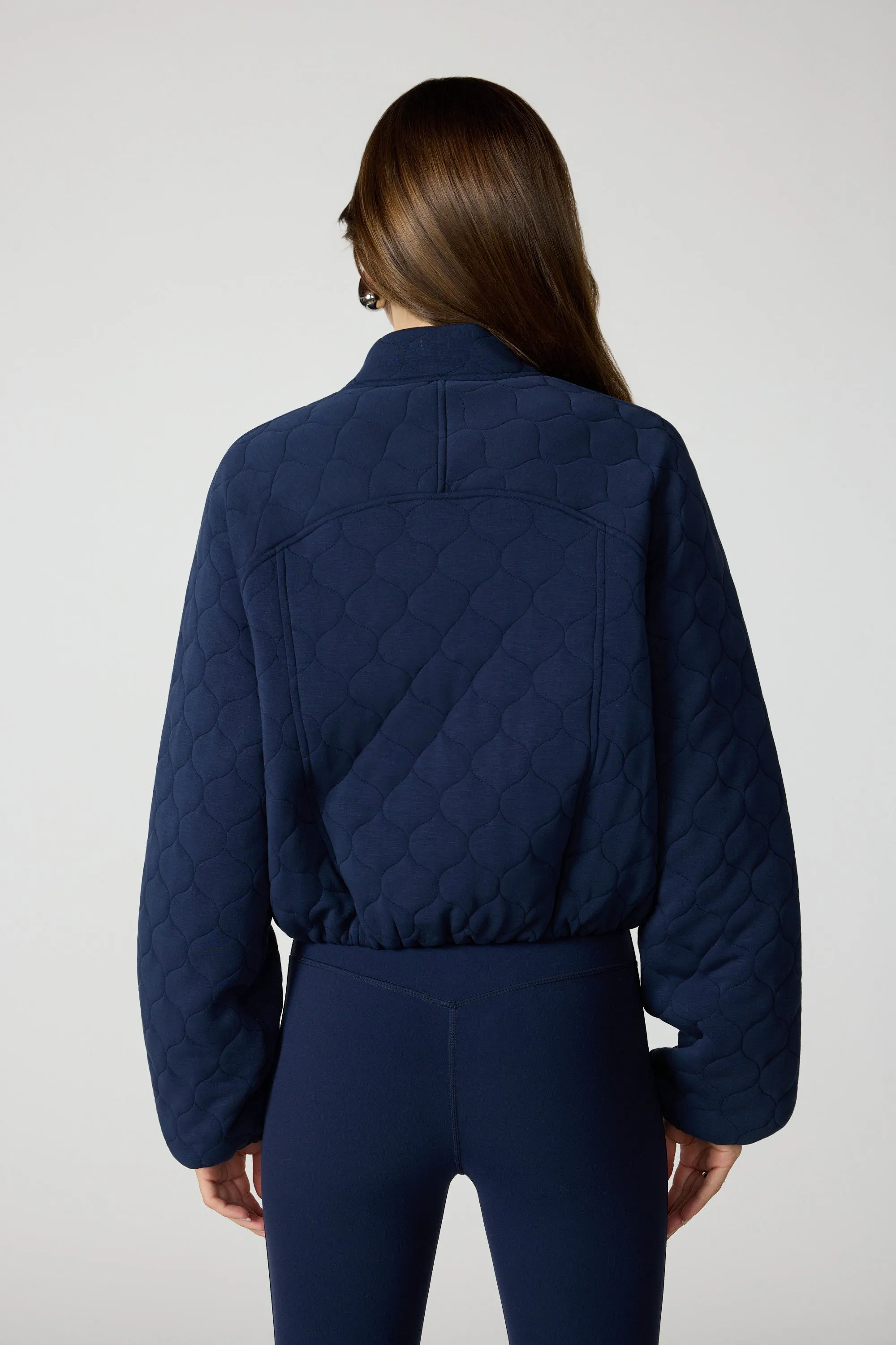 Dreamweave™ Quilted Jacket - Navy Blazer sold by MPG product image thumbnail 3