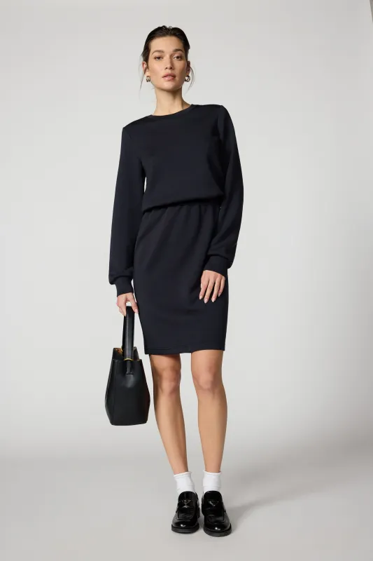 Dreamweave™ Long Sleeve Dress - Black sold by MPG
