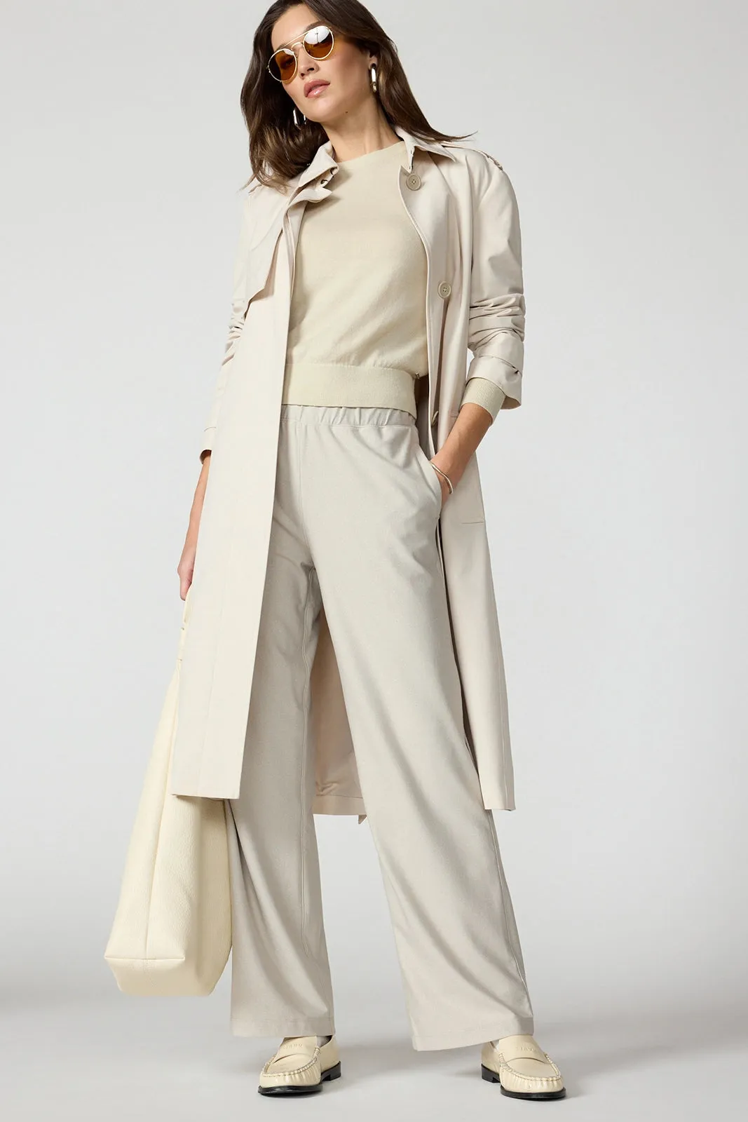 Merino Crew Neck - Htr Brown Rice sold by MPG product image thumbnail 2