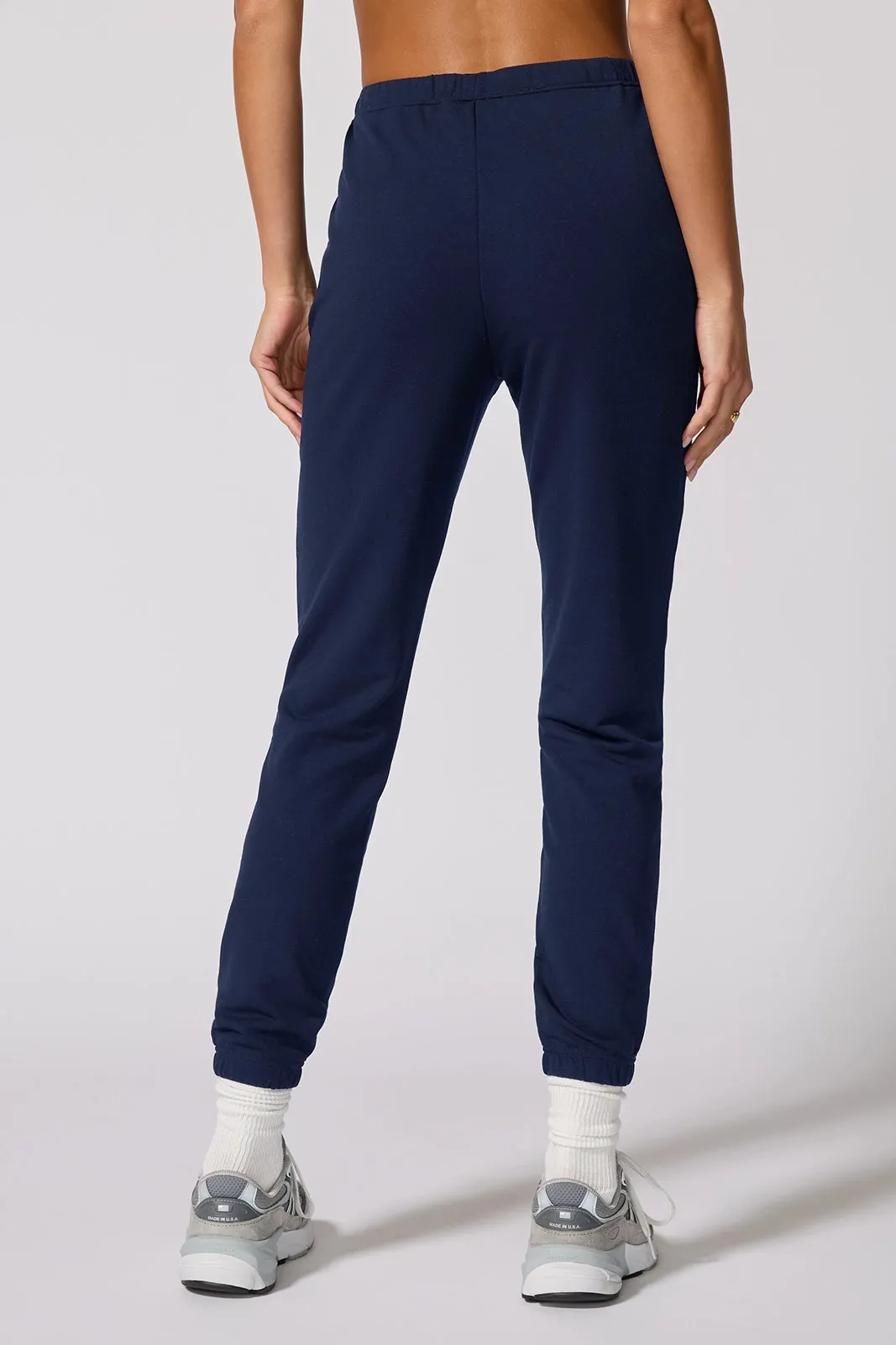 Cozy Fleece Slim Sweatpant - Navy Blazer sold by MPG product image thumbnail 3