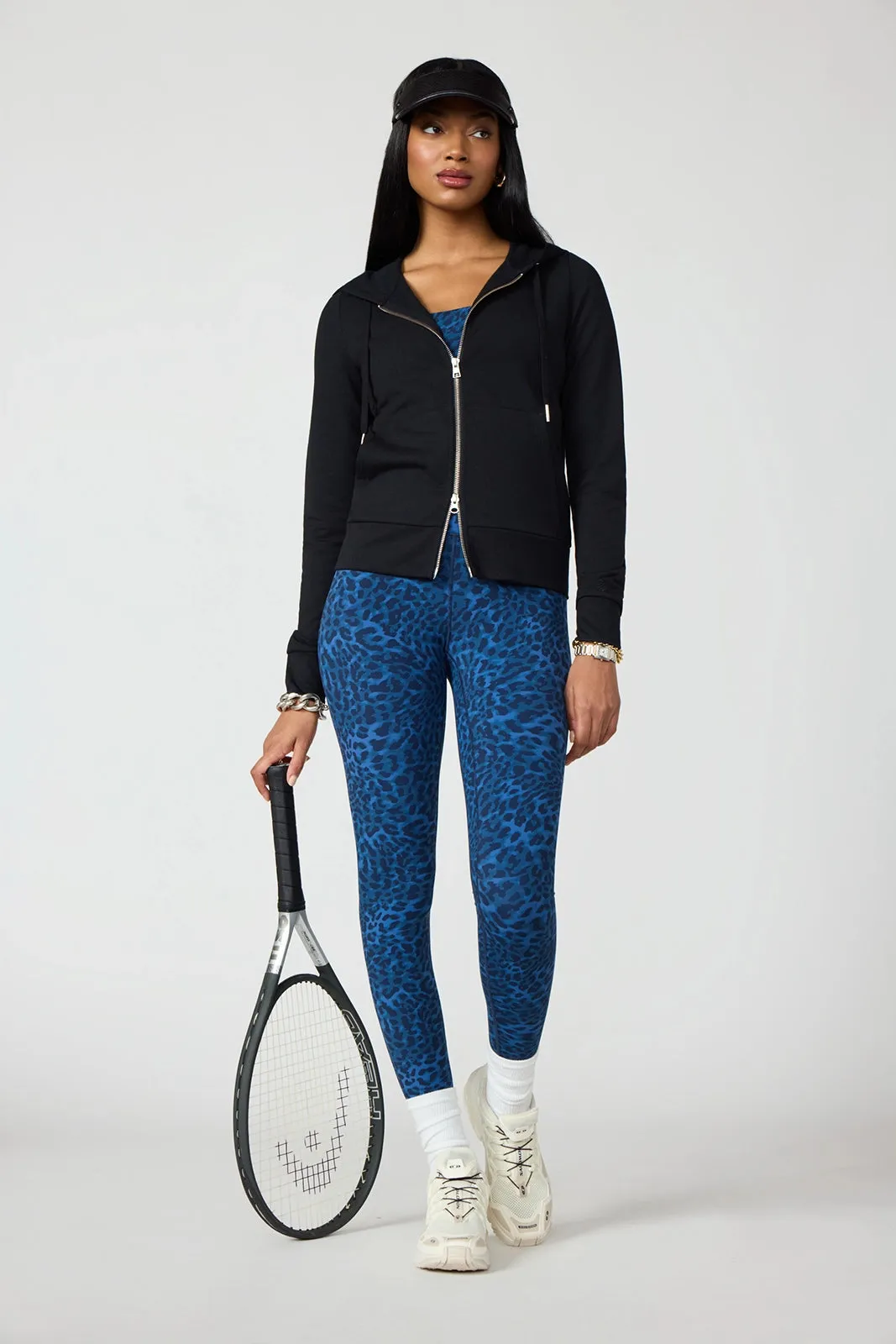 Cozy Fleece Full Zip Hoodie - Black sold by MPG product image thumbnail 2