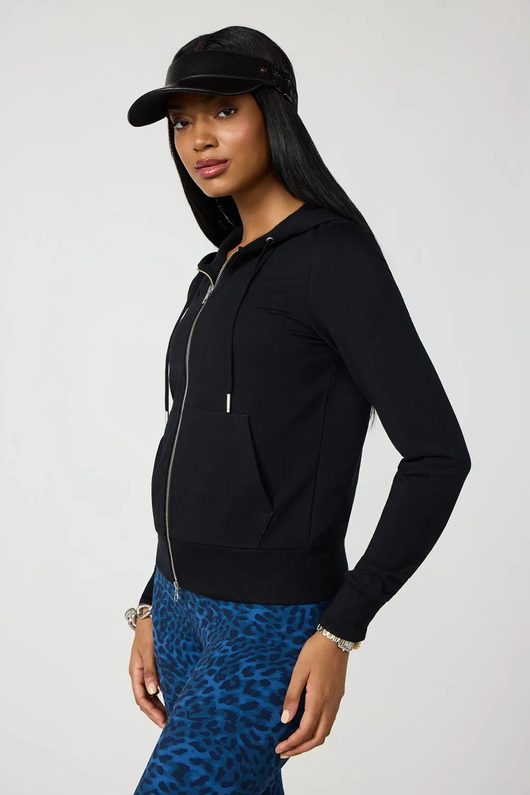 Cozy Fleece Full Zip Hoodie - Black sold by MPG product image thumbnail 3