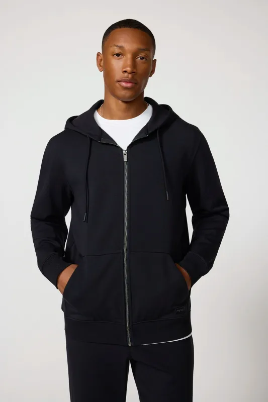 Ultra Soft Fleece Full Zip Hoodie - Black sold by MPG