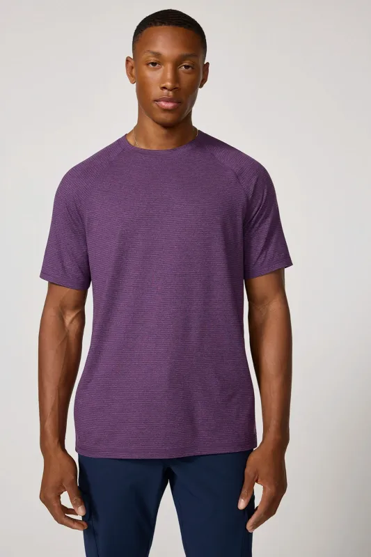 Rise and Conquer Tee - Mulberry/Black sold by MPG