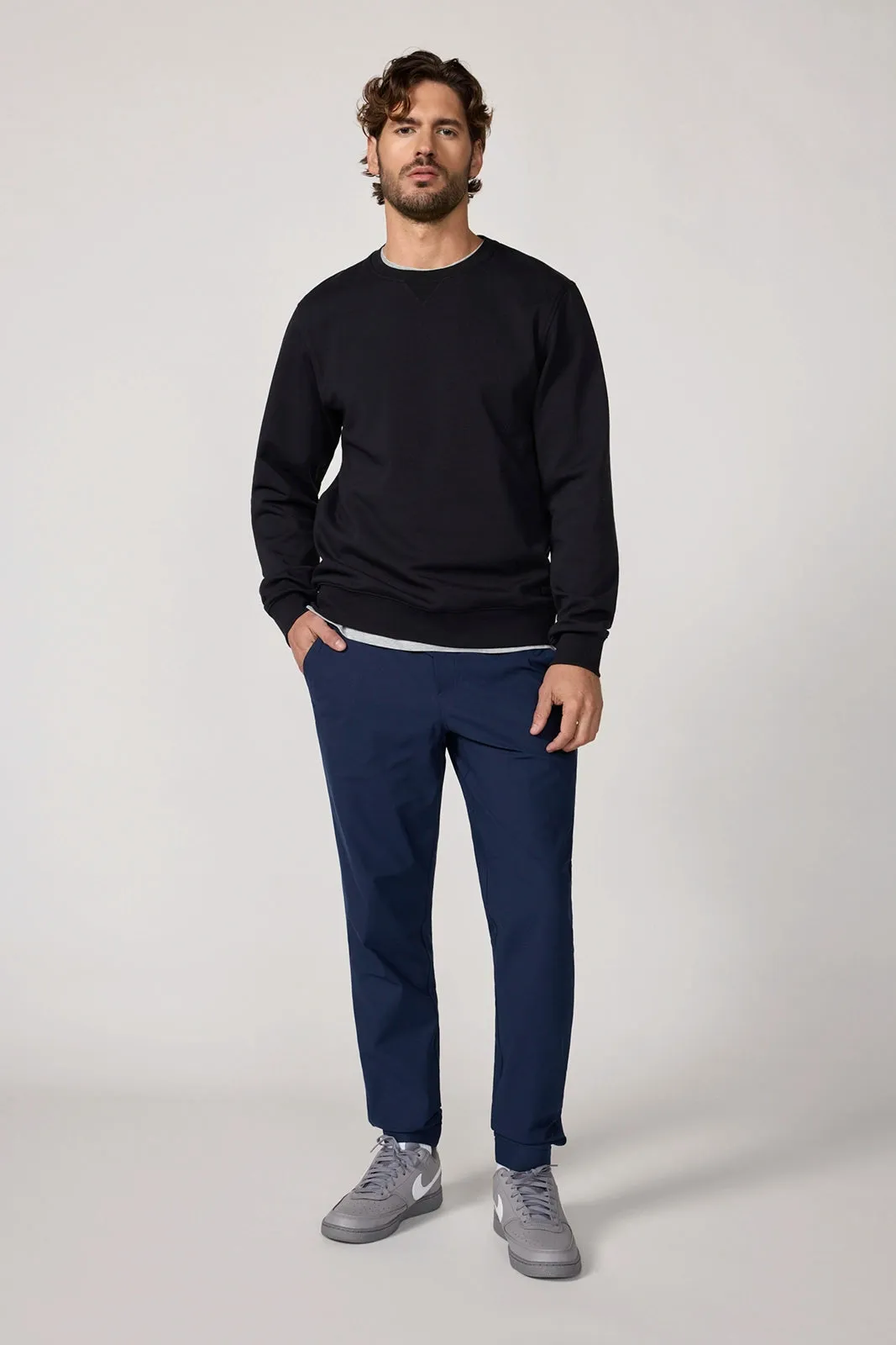 Ultra Soft Fleece Crew Neck - Black sold by MPG product image thumbnail 2