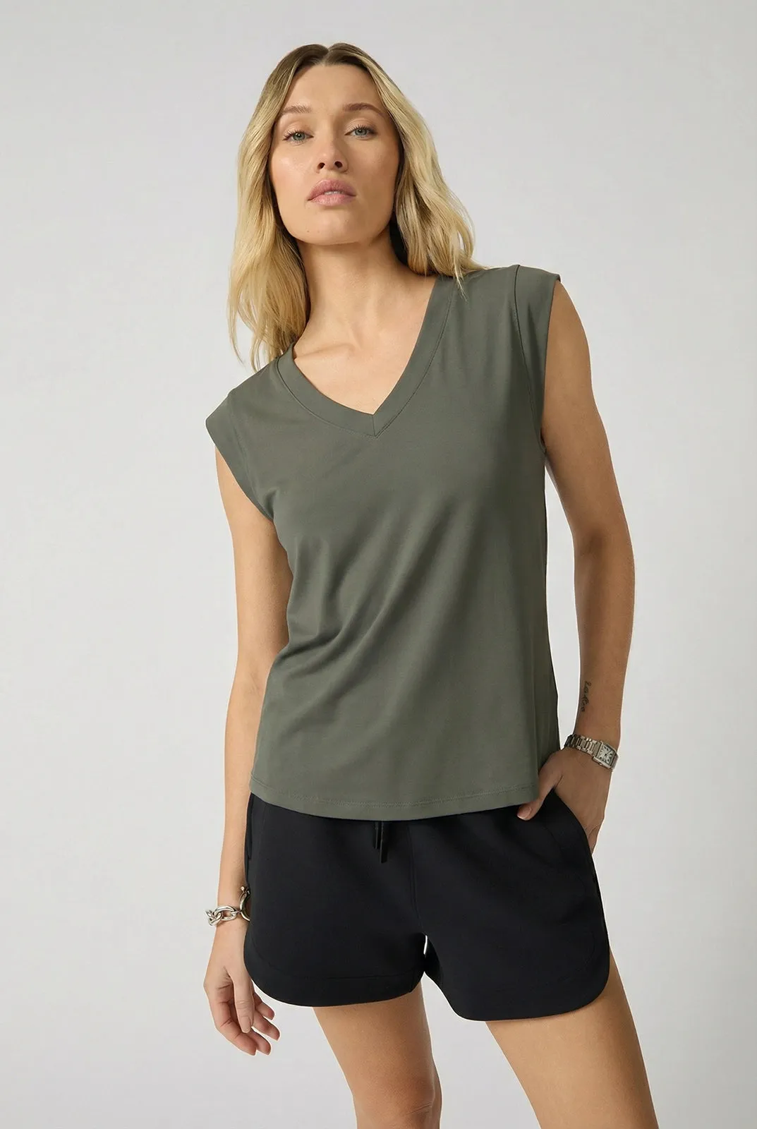 Performance Knit V-Neck Tee - Kambaba sold by MPG product image thumbnail 4