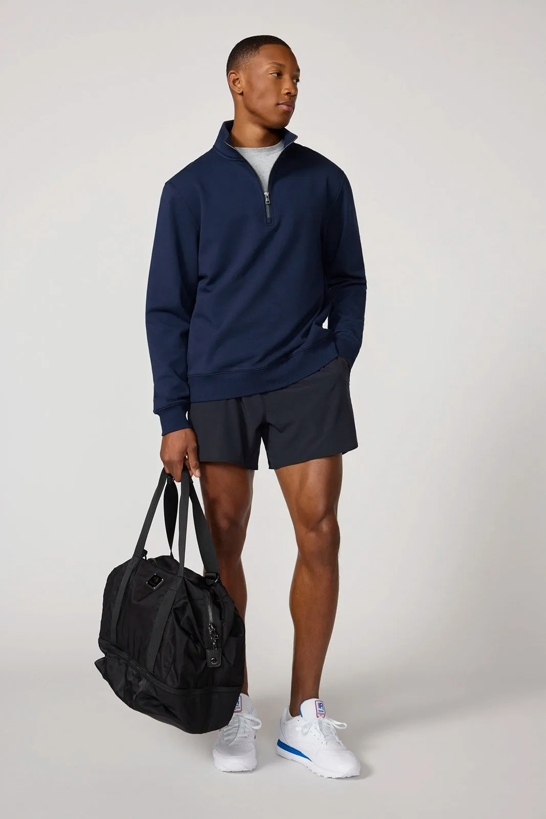 Ultra Soft Fleece Quarter Zip - Navy Blazer sold by MPG product image thumbnail 2