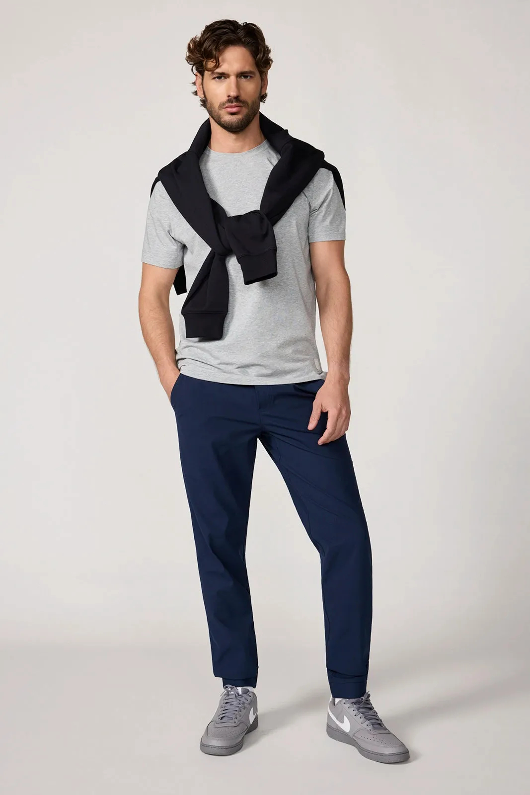 Ultrasoft Fleece Crew Neck - Black sold by MPG product image thumbnail 5