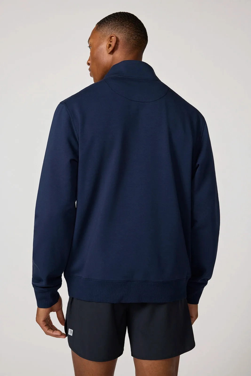 Ultrasoft Fleece Quarter Zip - Navy Blazer sold by MPG product image thumbnail 4