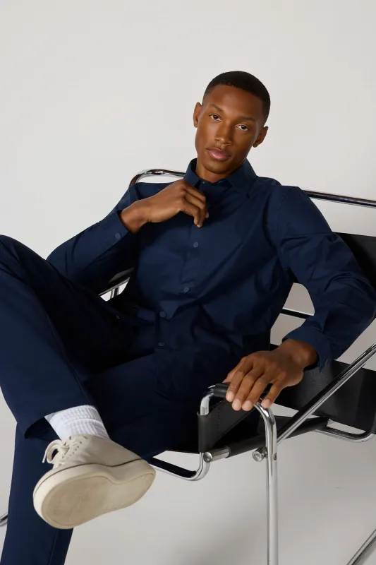 Exchange Performance Shirt - Navy Blazer sold by MPG