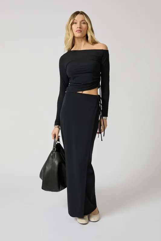 Cloud Asymmetrical Top & Dreamweave™ Pleated Pant Set sold by MPG