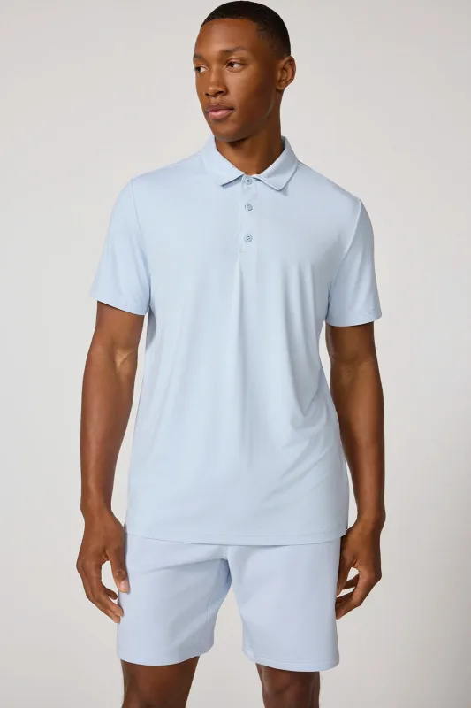 Fairway Polo - Blue Mist sold by MPG