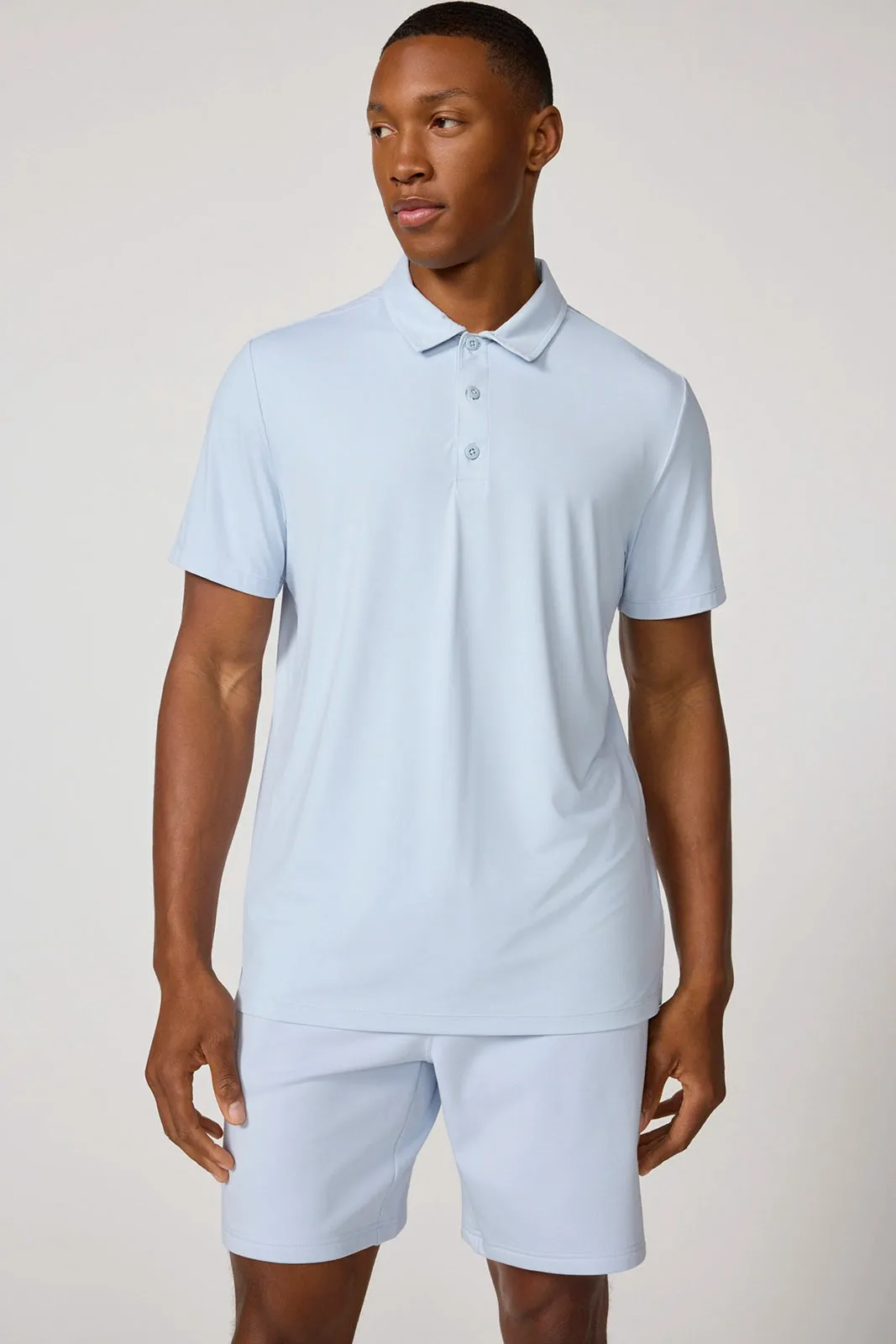 Fairway Polo - Blue Mist sold by MPG