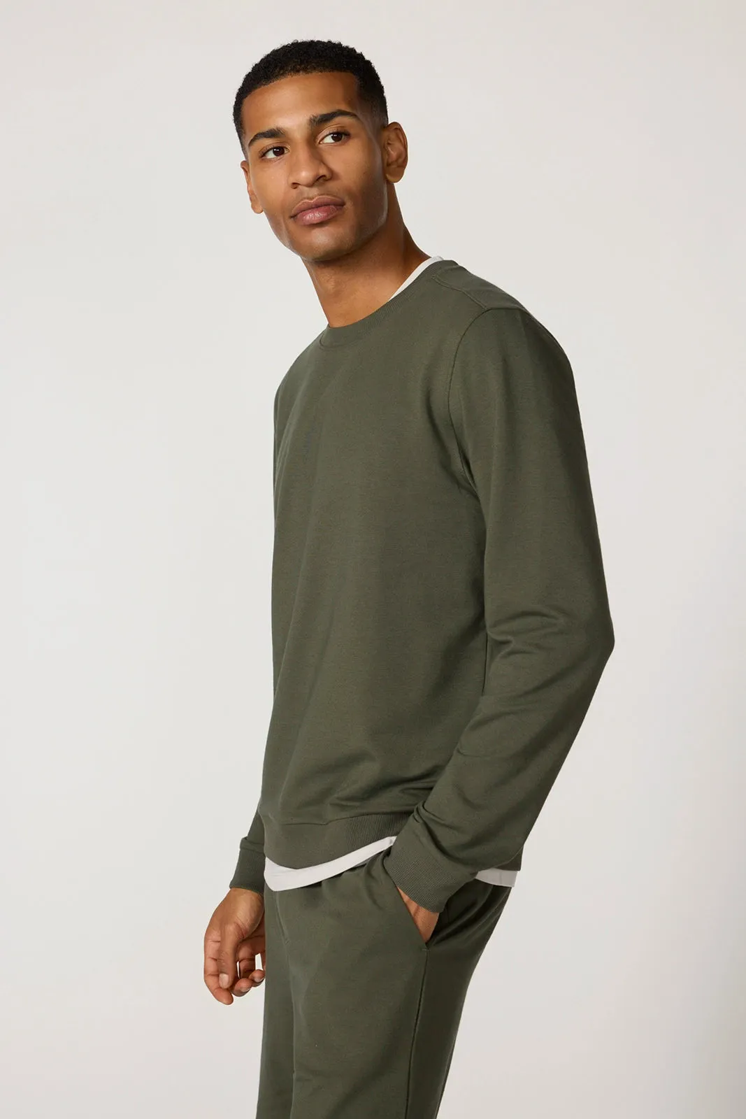 Luxe Terry Crew Neck - Kambaba sold by MPG product image thumbnail 4