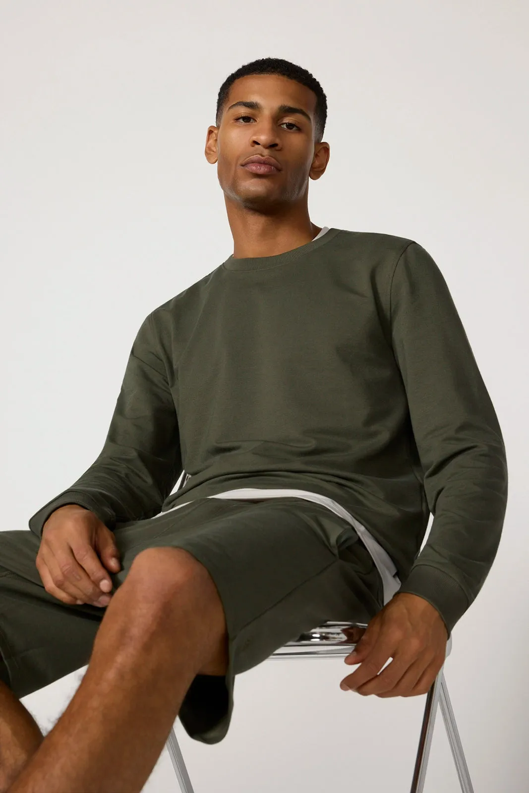 Luxe Terry Crew Neck - Kambaba sold by MPG product image thumbnail 5