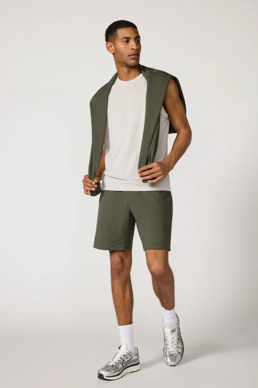 Performance Knit Tank with Mesh Panel - Vapor sold by MPG