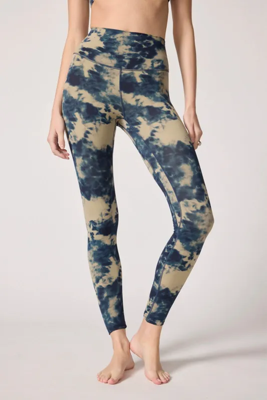 Printed Legging - Silver Sage Shibori made by MPG