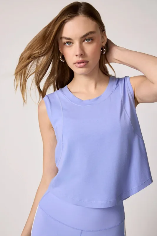 Pima Cotton Tank - Jacaranda sold by MPG