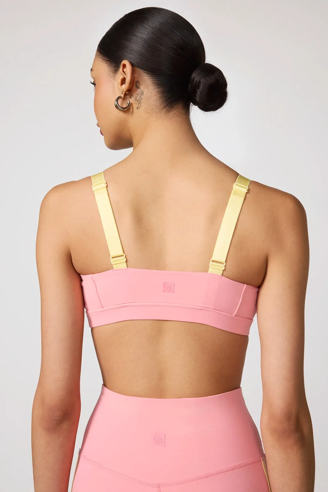 Cloud Contrast Strap Bra - Strawberry Ice sold by MPG product image thumbnail 2