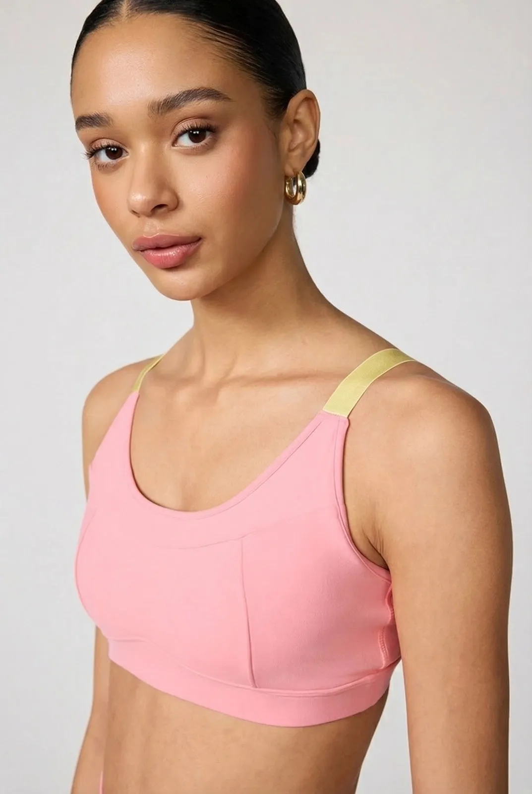 Cloud Contrast Strap Bra - Strawberry Ice sold by MPG