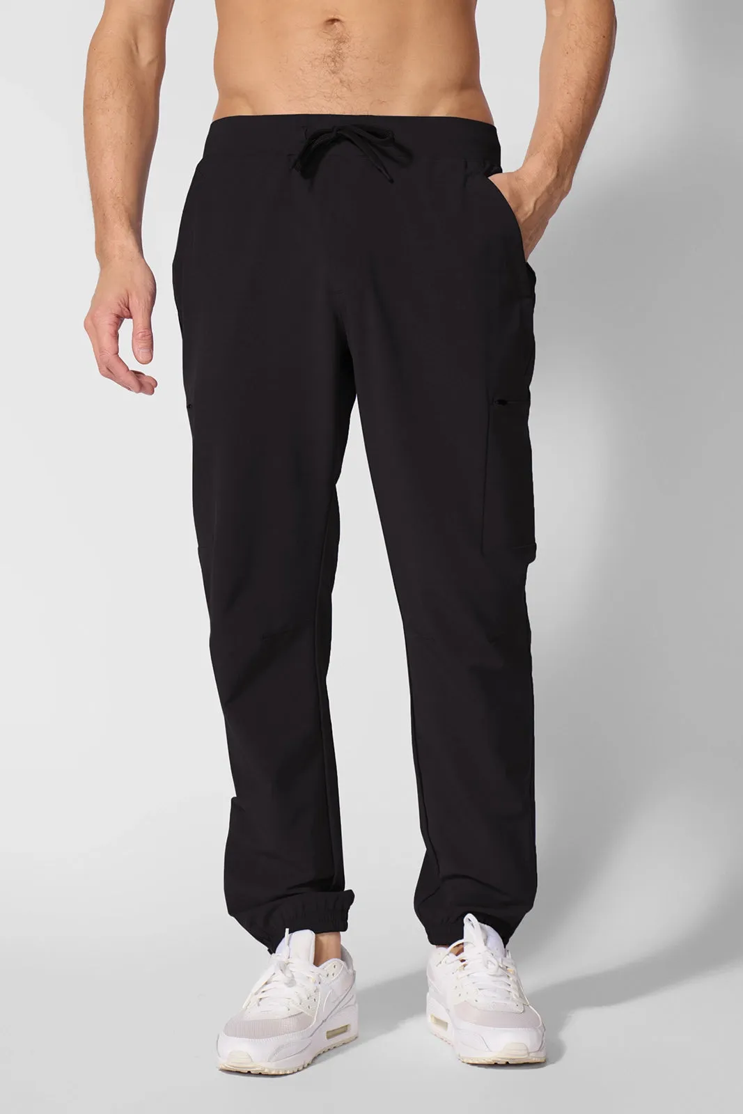 Ripstop Cargo Jogger 29.5" - Black sold by MPG