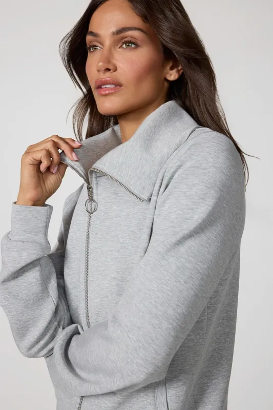 Dreamweave™ Full-Zip Jacket - Htr Concrete made by MPG