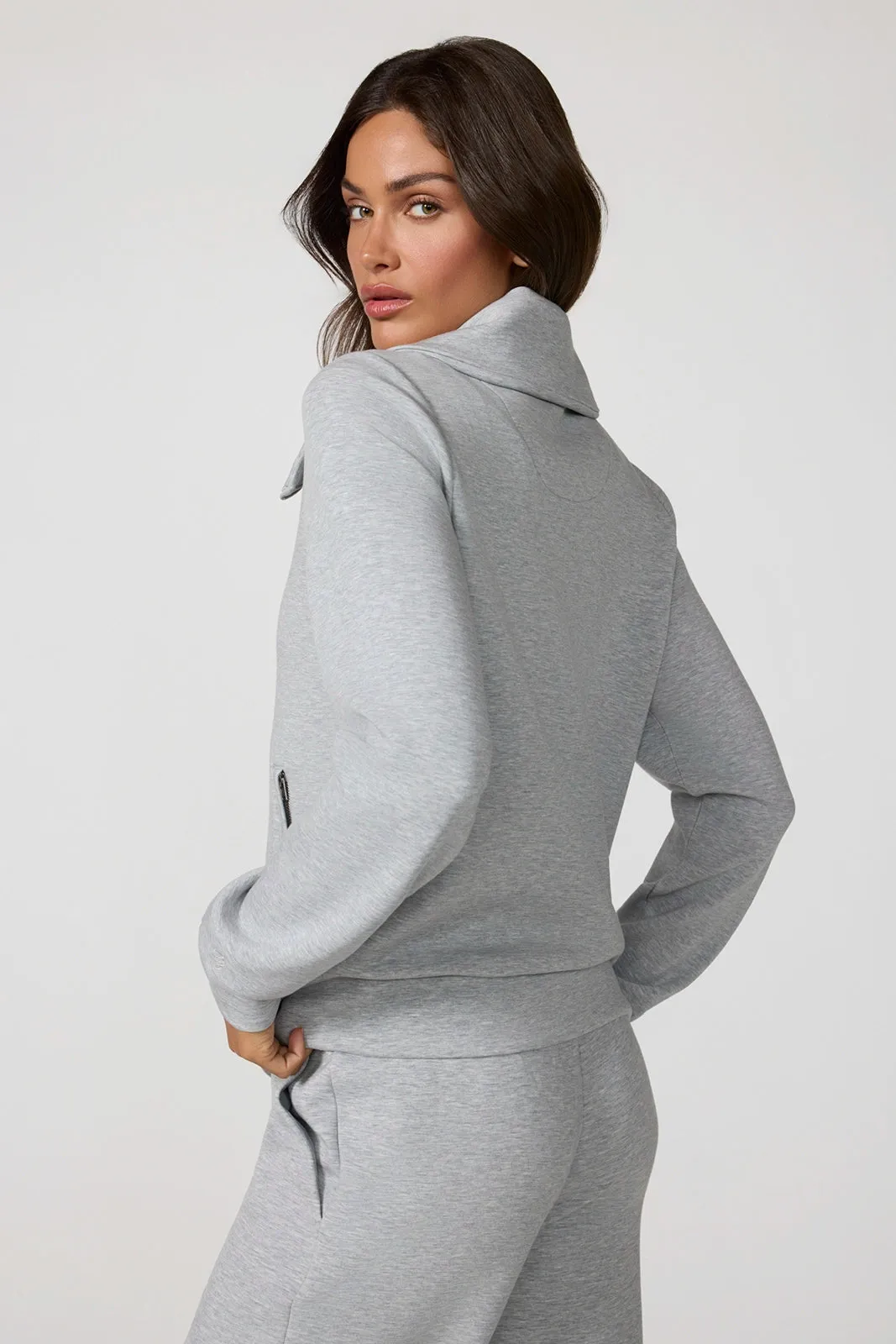 Dreamweave™ Full-Zip Jacket - Htr Concrete sold by MPG product image thumbnail 3