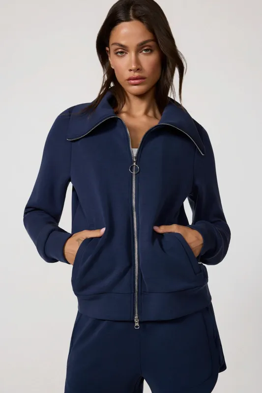 Dreamweave™ Full-Zip Jacket - Navy Blazer made by MPG
