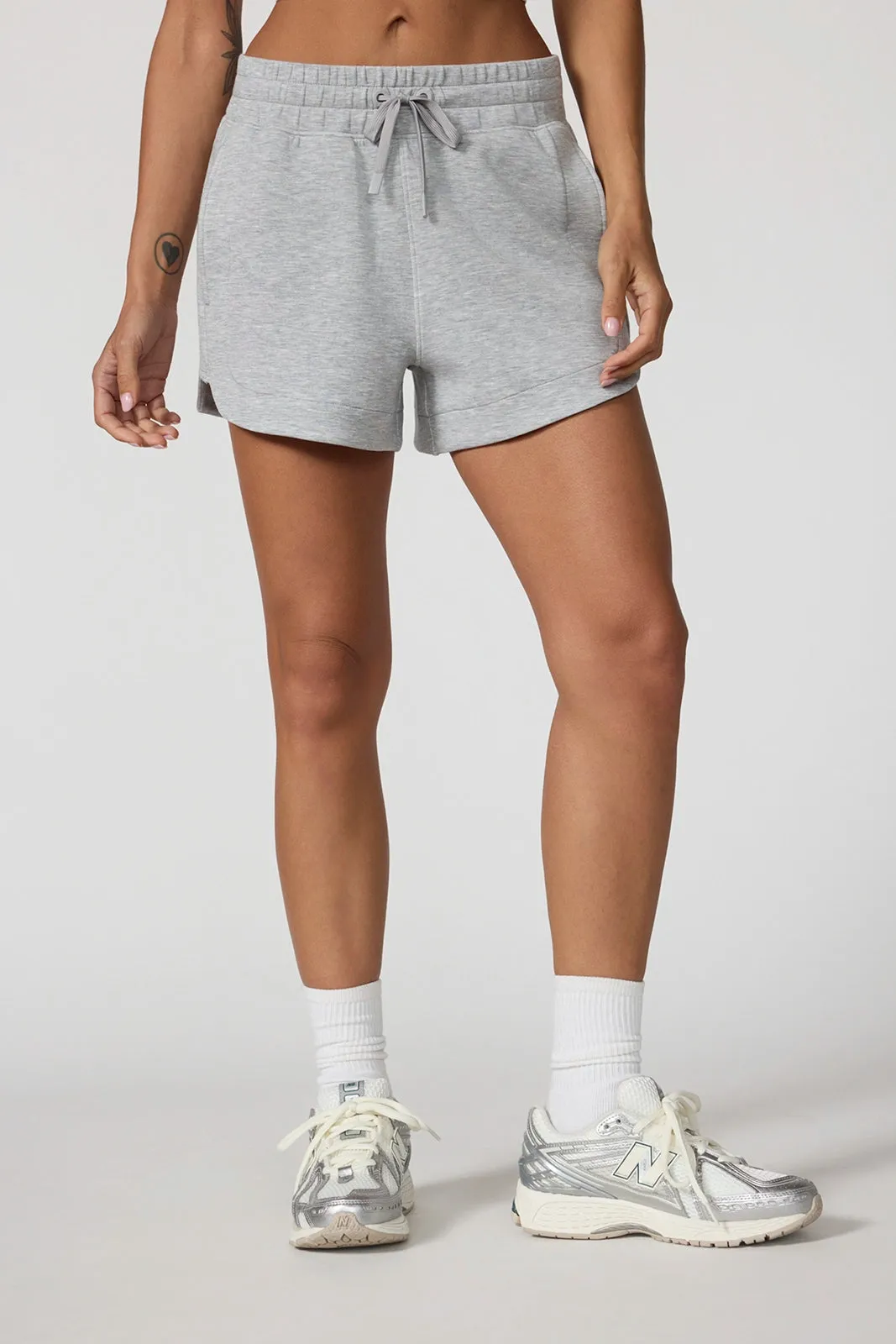 Dreamweave™ Retro Short - Htr Concrete sold by MPG