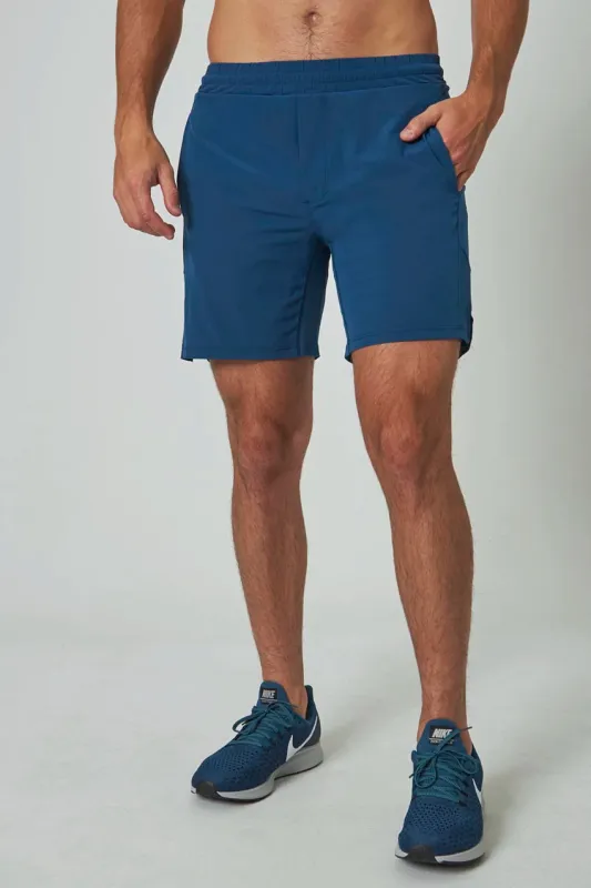 Stride Short with Liner - 7" - Poseidon made by MPG