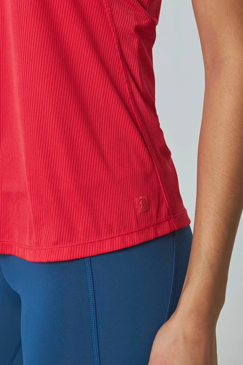 Vivid Racer Back Tank - Hibiscus sold by MPG product image thumbnail 5