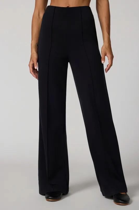 Performance Wide Leg Pant - Black made by MPG