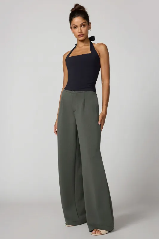 Sculpt Halter Top - Black made by MPG