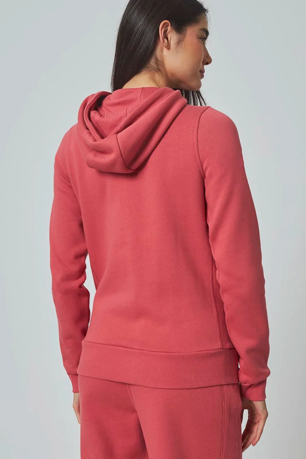 Luxefleece Zip-Up Hoodie - Mineral Red sold by MPG product image thumbnail 2