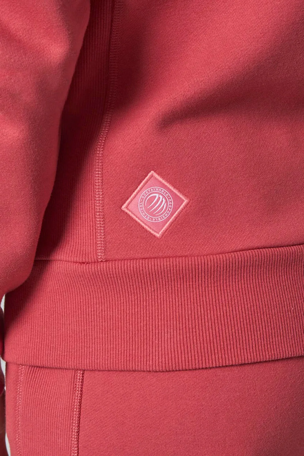 Luxefleece Zip-Up Hoodie - Mineral Red sold by MPG product image thumbnail 3