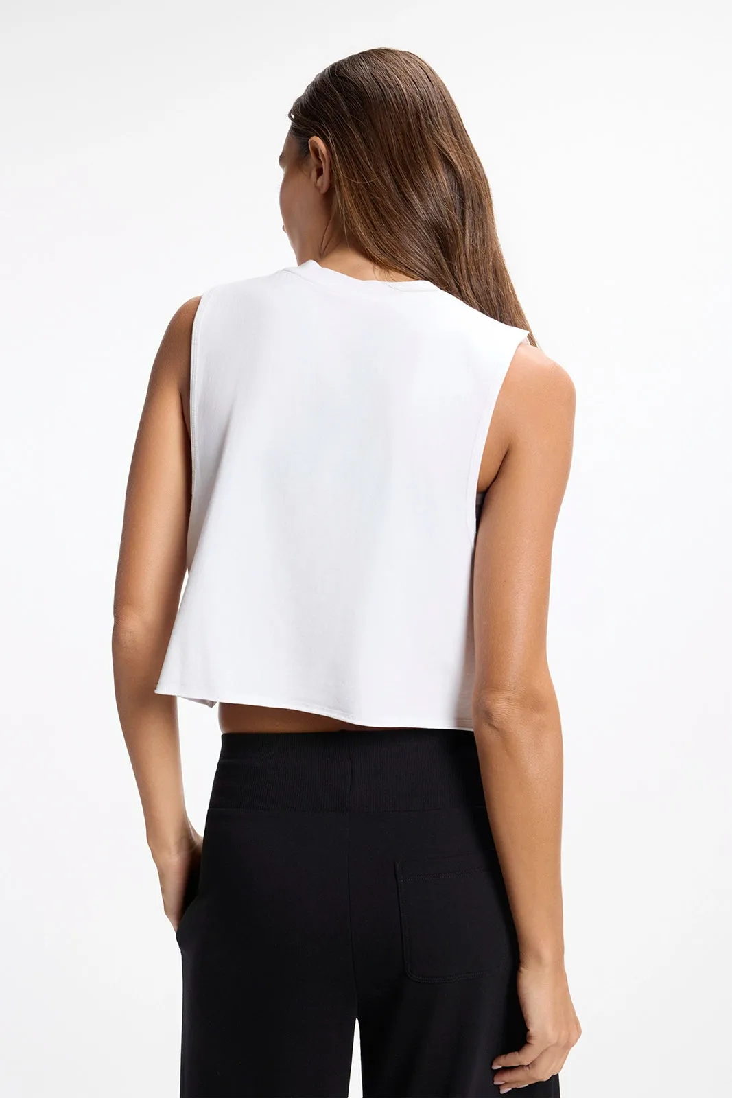 Pima Tank - Brilliant White sold by MPG product image thumbnail 2