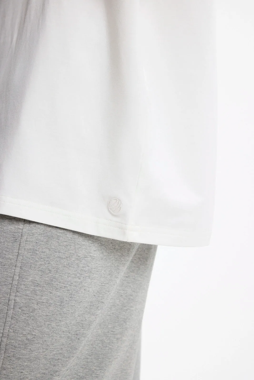 Pima Relaxed Tee - Brilliant White sold by MPG product image thumbnail 5