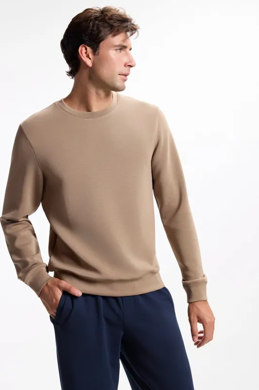 Dreamweave™ Crew Neck Pullover - Caribou made by MPG