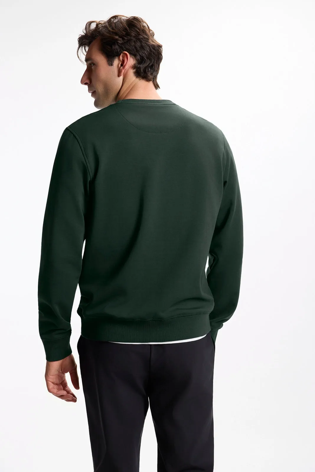 Ultrasoft Fleece Crew Neck - Scarab sold by MPG product image thumbnail 2
