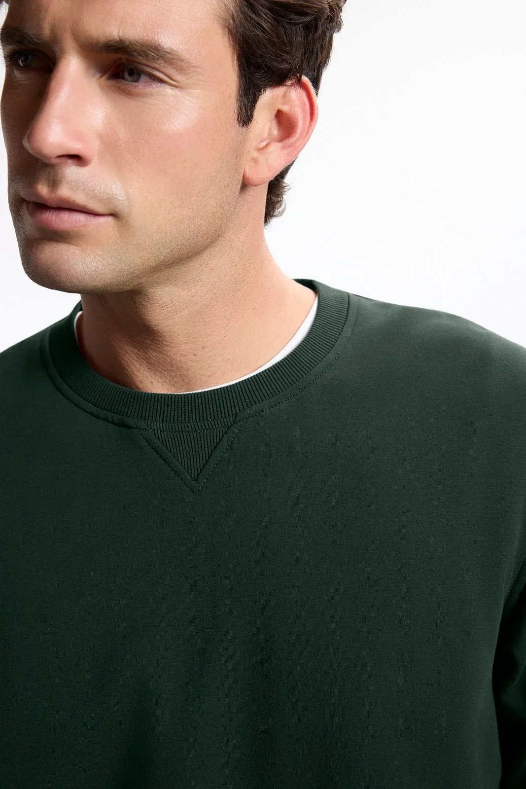 Ultrasoft Fleece Crew Neck - Scarab sold by MPG product image thumbnail 4