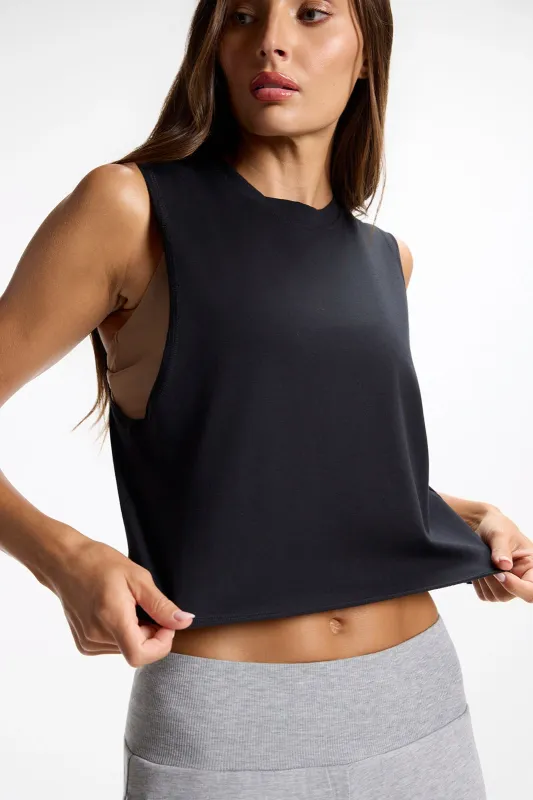 Pima Tank - Black made by MPG