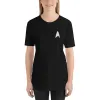Star Trek: Lower Decks Space The Funnest Frontier Black Unisex Premium T-Shirt sold by MTV