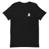 Star Trek: Lower Decks Space The Funnest Frontier Black Unisex Premium T-Shirt sold by MTV