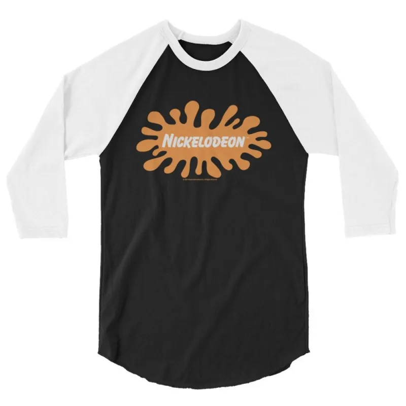 Retro Nickelodeon Unisex 3/4 Sleeve Raglan Shirt sold by MTV